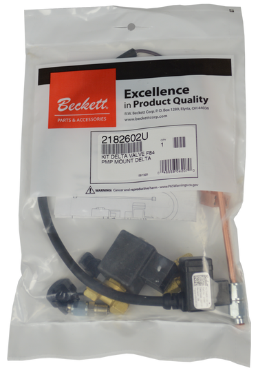 Beckett 2182602U Solenoid Valve Kit