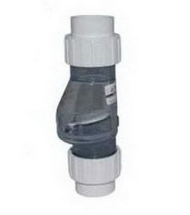 Zoeller 30-0043 Valve Quiet Check 2in PVC/Clear/Union/Solvent Weld