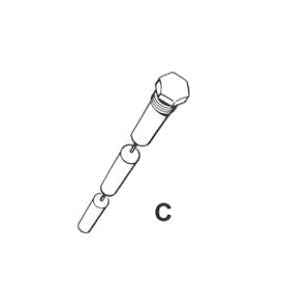 APCOM 100110784 AO Smith 3/4 X 48inch Flexible Magnesium Anode Rod