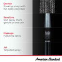 American Standard TU061508.243 Aspirations Round Shower Trim Kit