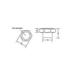 Grundfos 529913 Union set, 1/2 in, Bronze
