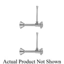 Jaclo® 316-X-62-PCH 1/4 Turn Angle Pattern Contemporary/Modern Complete Faucet Supply Kit with Cross Handle