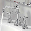 Moen® TS42114 Weymouth™ Widespread Bathroom Faucet with Metal Pop-Up Waste Assembly