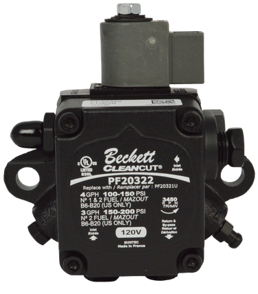 Beckett PF20322U CleanCut Fuel Pump