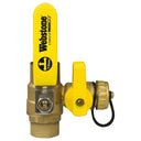 Webstone 1inch H-50614W LF CxC Ball Drain Valve with Purge