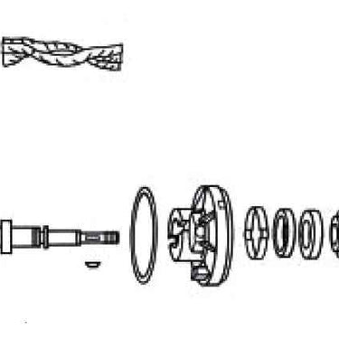 Bell & Gossett 189165LF Pump Bearing Assembly