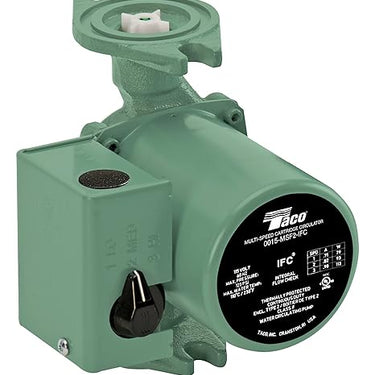 Taco® 0015-MSF2-IFC 3 Speed Radiant Pump with Check