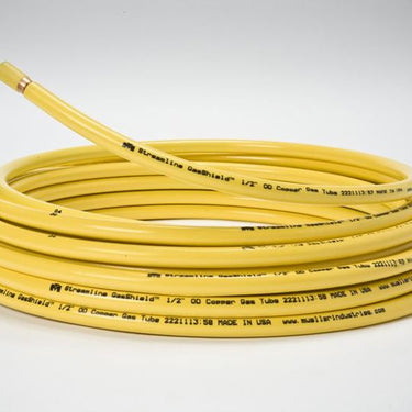 Soft Temper ACR Tubing, 5/8 in OD x 50 ft L Copper Coil