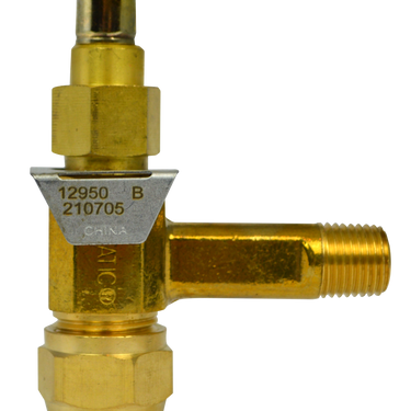 Beckett 12950 Firomatic Burner Valve - 1/2"ODF Inlet X 1/4"MPT Outlet