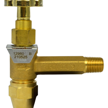 Beckett 12980 Firomatic Burner Valve - 1/2"ODF Inlet X 1/4"MPT Outlet - 2"L 200F