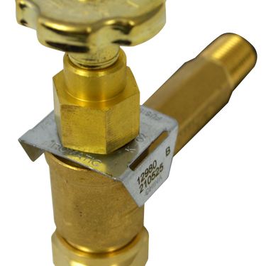 Beckett 12980 Firomatic Burner Valve - 1/2"ODF Inlet X 1/4"MPT Outlet - 2"L 200F