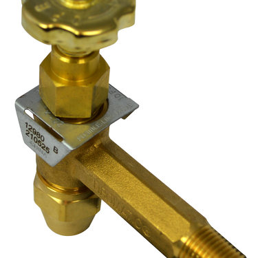Beckett 12980 Firomatic Burner Valve - 1/2"ODF Inlet X 1/4"MPT Outlet - 2"L 200F