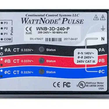 LG WNB3D240P Wattnode Pulse Energy Monitoring Meter for LG Multi V Units