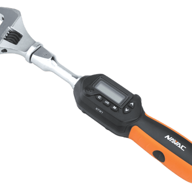 Navac NTW1 Digital Torque Wrench Digital Readout Adjustable Jaw