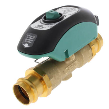 TACO Z100P2 Press End 1in Sentry Zone Valve, 2-Way, NC