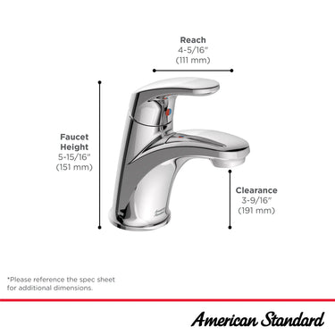 American Standard 7075104.002 Colony® Pro™ Single Control Faucet
