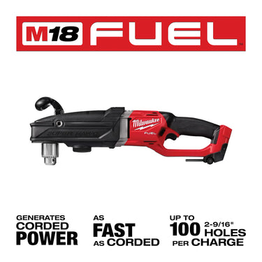 Milwaukee® M18 FUEL™ SUPER HAWG® 2809-20 Cordless Right Angle Drill