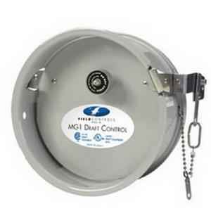 Field Controls Mg-1 6In Field Gas Double Swing Draft Control with Collar