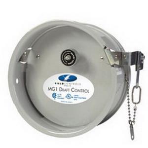 Field Controls 8in MG1 Gas Double Swing Draft Control with Collar