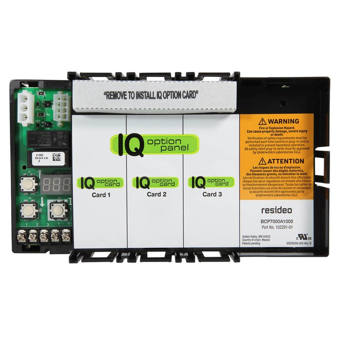 109647-01 Burnham IQ Option Control Panel | Plumbing Planet