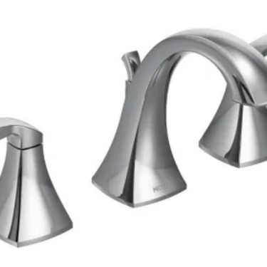 Moen® T6905BN Voss™ Widespread Bathroom Faucet with Metal Pop-Up Waste Assembly
