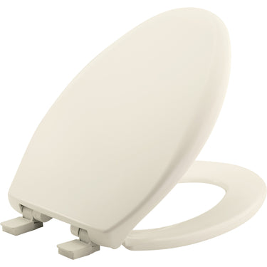 Bemis 1200E4B 346 Affinity Elongated Slow-Close Toilet Seat, Biscuit