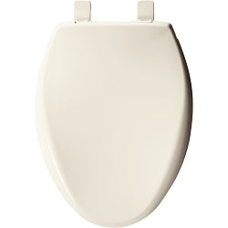 Bemis 1200E4B 346 Affinity Elongated Slow-Close Toilet Seat, Biscuit