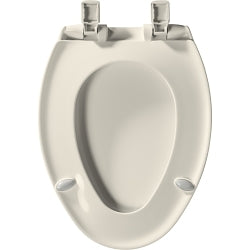 Bemis 1200E4B 346 Affinity Elongated Slow-Close Toilet Seat, Biscuit