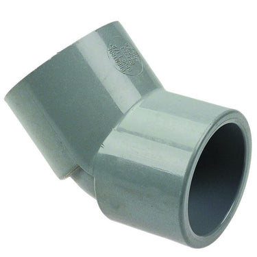 Chemtrol® 4inch CPVC S80 Socket 45 Elbow