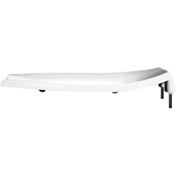 Church 295CT-000 Heavy-Duty Elongated Open-Front Toilet Seat, White