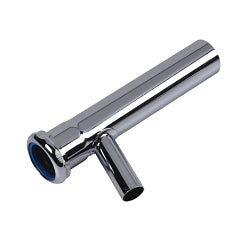 Dearborn 814ETBN-1 1-1/2x8inch Satin Slip Joint Top Connection Dishwasher Tailpiece