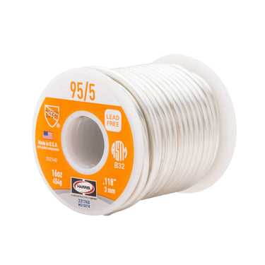 Harris® 331760 95/5 Lead-Free Solid Wire Solder