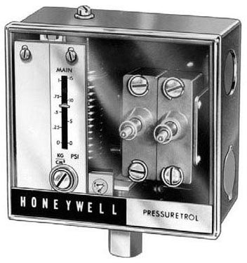 Honeywell Pressuretrol L4079B1033/U Limit Controller, SPST Manual Reset Switch