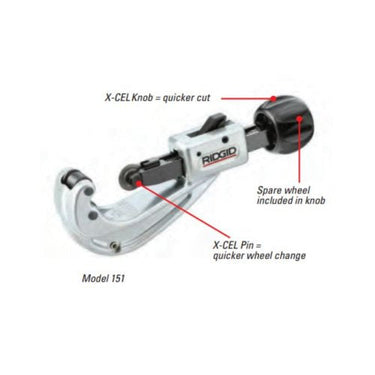 RIDGID® 31632 Quick Acting Tubing Cutter