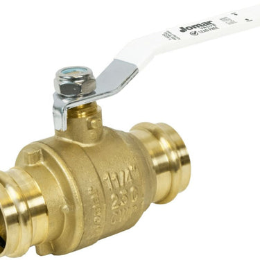 Jomar Valve® 150-207G 2-Piece Ball Valve, 1-1/2 in