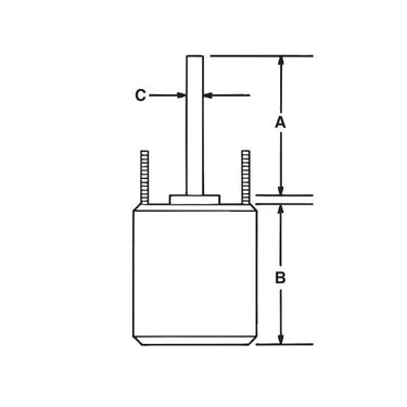 Mars® 10465 113 Condenser Fan Motor