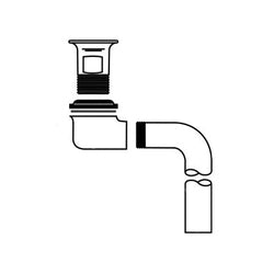 McGuire™ 155WCECO Eco-Line Offset Lavatory Strainer