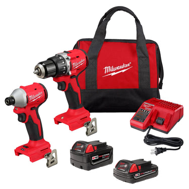 Milwaukee® 3693-22CX M18™ 2-Tool Power Tool Combo Kit