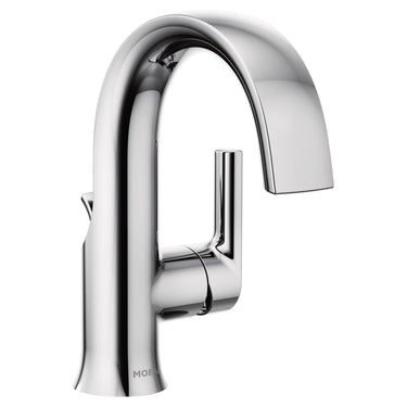 Moen® S6910 One Handle High Arc Bathroom Faucet, Doux™