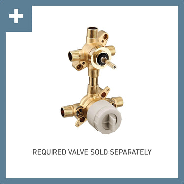 Moen® M-Pact™ UTS9011 Transfer Valve Trim with Integrated Diverter