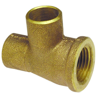 NIBCO® 1-1/4inch 714 Copper X Female X Copper Tee