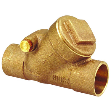 NIBCO® 3/4 Sweat Y-Check 125# TFE Disc S413Y