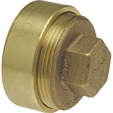 Nibco 1-1/2" 816-S Copper DWV Flush Cleanout With Plug