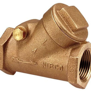 NIBCO NL74006 T-413-Y 1/2" Bronze Y-Pattern Swing Check Valve