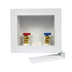 Oatey® Quadtro® 1/4-Turn F1807 PEX Washing Machine Outlet Box