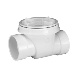 Oatey® 43904 Backwater Valve, 4 in Nominal, PVC