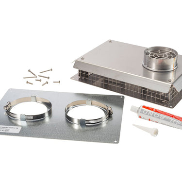 Triangle Tube PSVKIT01 3in Sidewall Vent Termination Kit
