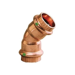 77043 Propress 2Inch Copper Elbow 45Deg Short Radius PxP