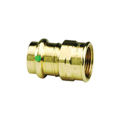 ProPress® 79345 Zero Lead Bronze Adapter P X F NPT 1-1/4inch X 1inch
