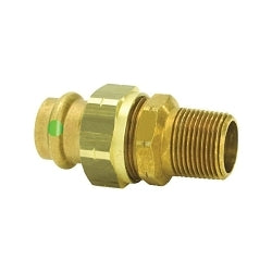 ProPress® 1-1/4inch 79745 Zero Lead Bronze Union P X M NPT 1-1/4inch X 1-1/4inch